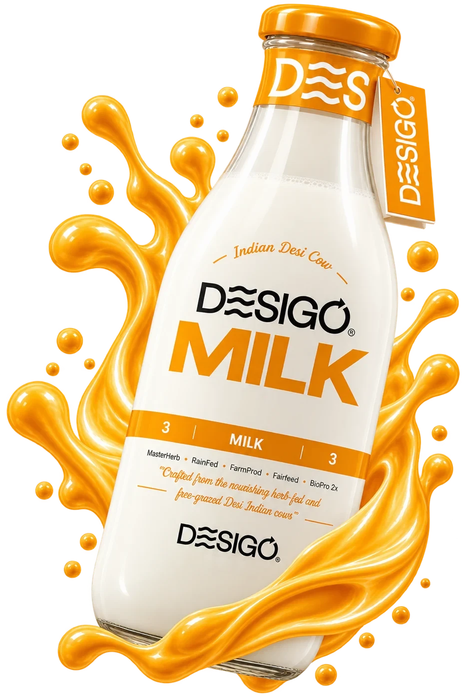 DESIGO® BASE 3 milk bottle