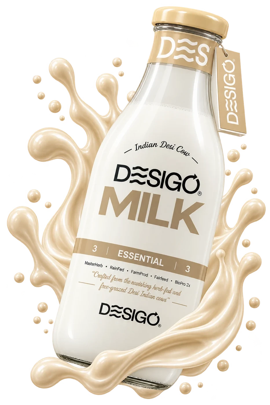 DESIGO® ESSENTIAL milk bottle