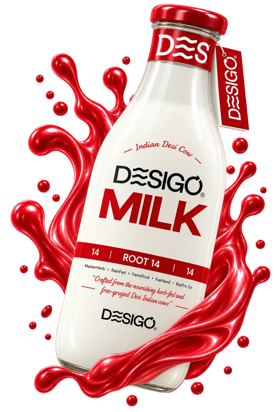 DESIGO® ROOT 14 milk bottle